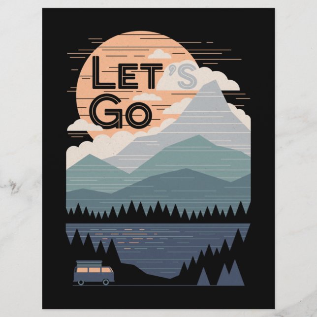Let's Go Camping, Go Camp Flyer (Front)