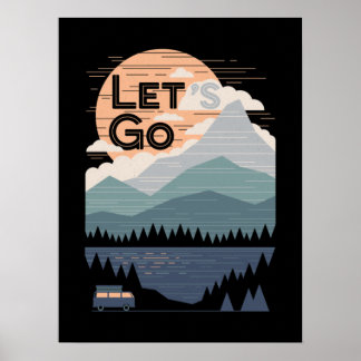 Let's Go Camping, Go Camp Poster