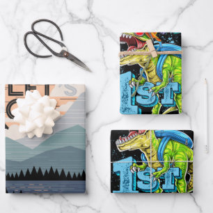 Let's Go Camping, Go Camp Wrapping Paper Sheet