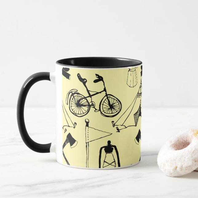 Let's go camping mug (With Donut)