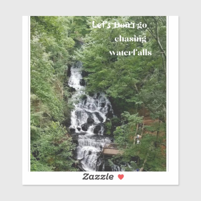 Let's Go Chasing Waterfalls (Sheet)