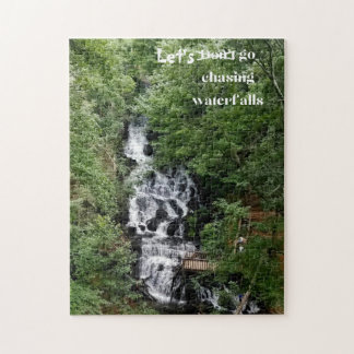 Let's  Go Chasing Waterfalls   Jigsaw Puzzle