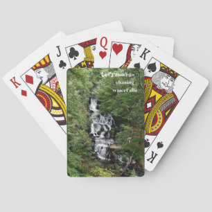 Let's Go Chasing Waterfalls   Playing Cards