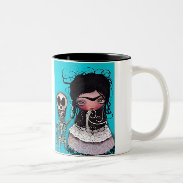 Lets go Dancing Two-Tone Coffee Mug (Right)