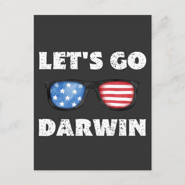 Let's Go Darwin Postcard (Front)