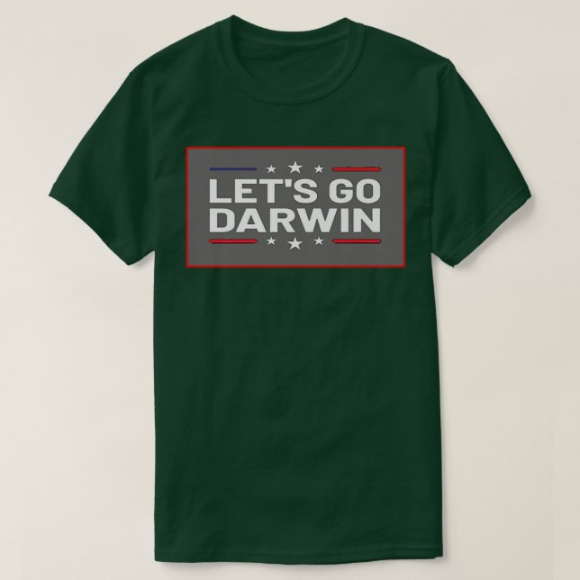 Lets Go Darwin Premium  T-Shirt (Design Front)