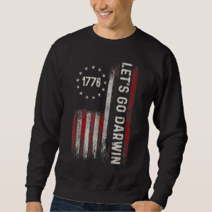 Lets Go Darwin Tee  Trendy Sarcastic Let's Go Darw