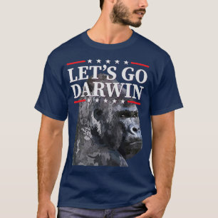 Let's Go Darwin USA Flag Vintage Fauci Ouchie Scie T-Shirt