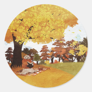 Let's Go Fly A Kite Classic Round Sticker