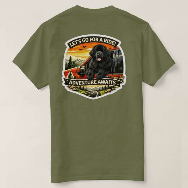 Lets Go For a Ride T-Shirt (Design Back)