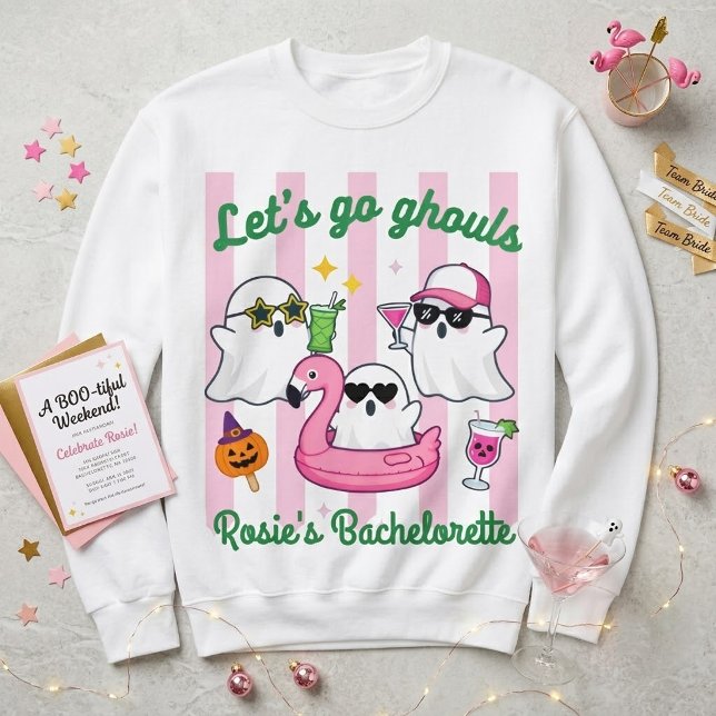  Let's Go Ghouls Summerween Bachelorette  Sweatshirt (Creator Uploaded)