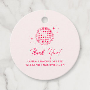 Let's Go Girls Bachelorette Party Favour Tags