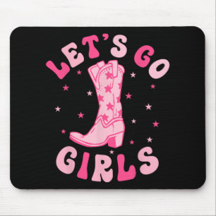 Let's Go Girls Bridesmaid Bride Squad Nashville Ba Mouse Pad