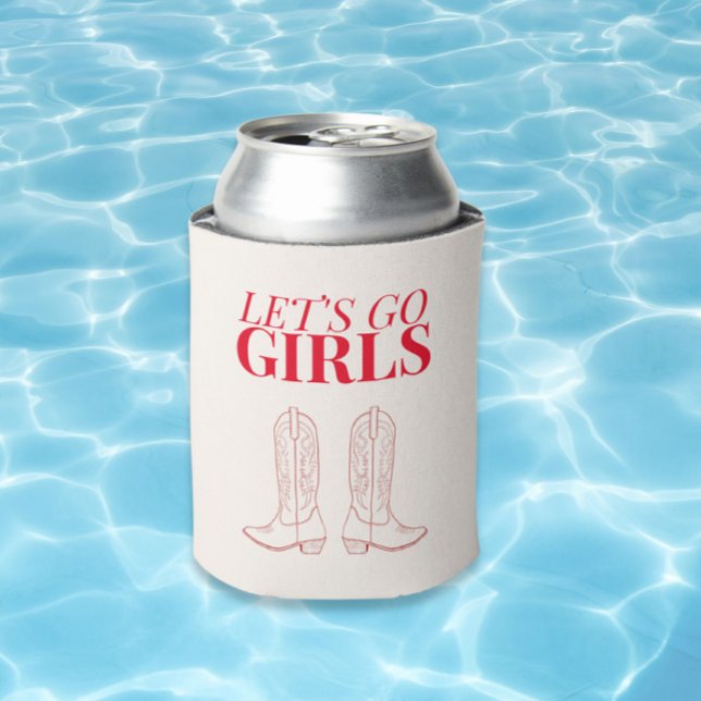 Let's go girls cowgirl can cooler  (Creator Uploaded)