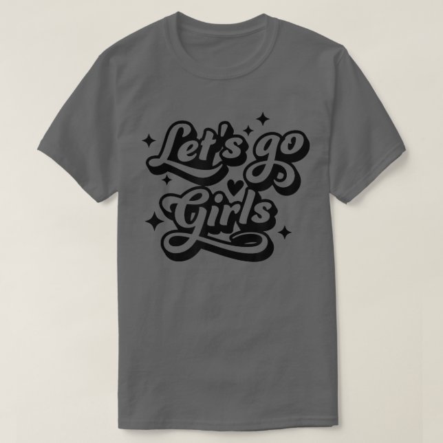 Lets go Girls Nashville Bride Party Tribe  T-Shirt (Design Front)