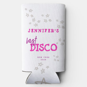 Let's GO Girls, retro vibe Bachelorette Party Seltzer Can Cooler