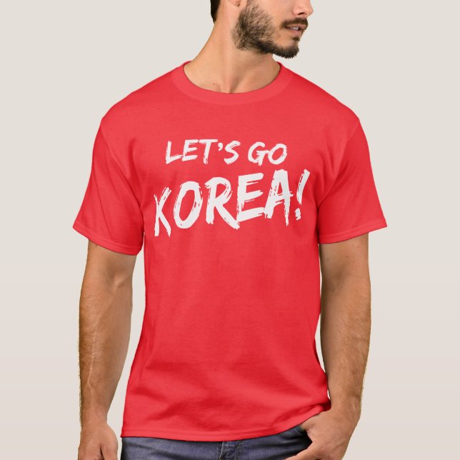 Let's Go Korea WC T-Shirt (Front)