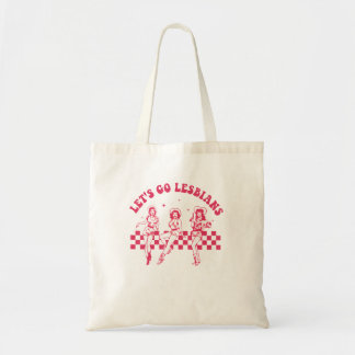 Let'S Go Lesbians Subtle Lesbian Live Laugh Lesbia Tote Bag