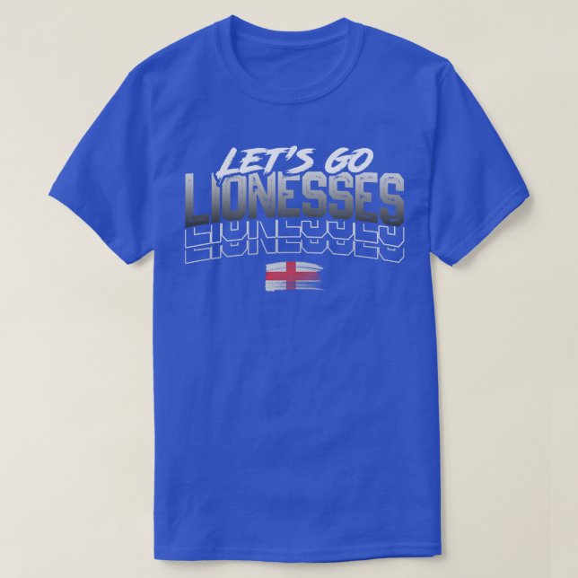 Lets Go Lionesses T-Shirt (Design Front)
