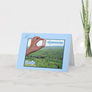 Let's go look for a micro in the woods! invitation