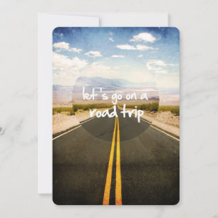 Let's go on a road trip
