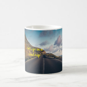 Let's go on a road trip coffee mug