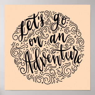 Let's go on an Adventure Poster