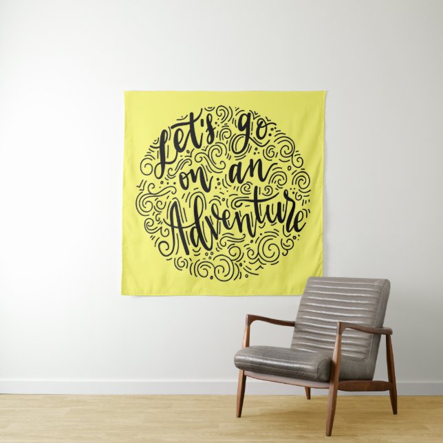 Let's go on an Adventure Tapestry (In Situ (Horizontal))