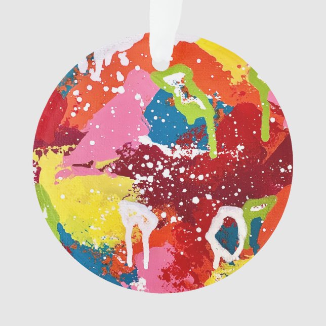 Let's Go Out With a Bang Acrylic Ornament (Front)