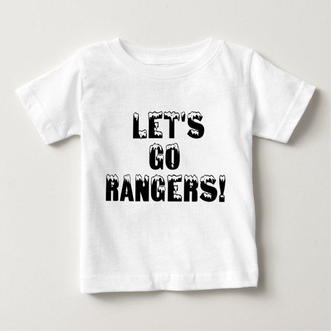 LET'S GO RANGERS BABY T-Shirt (Front)