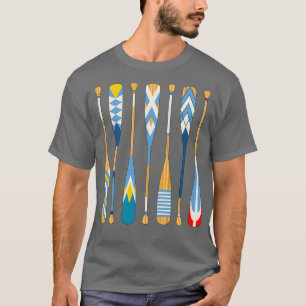 Lets Go Rowing With Our Oars Teal T-Shirt