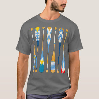 Lets Go Rowing With Our Oars Teal T-Shirt