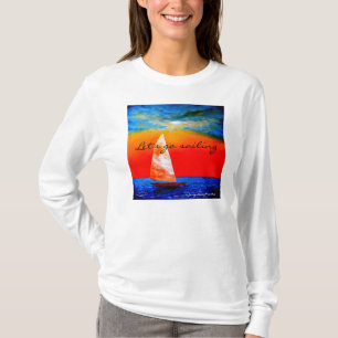 Let's Go Sailing T-Shirt - Jenny Simon Merchandise
