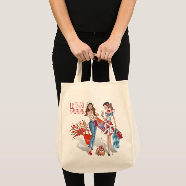 Let's go shopping | Tote Bag (Front (Product))