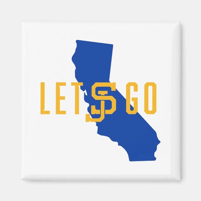 lets go SJ Magnet (Front)