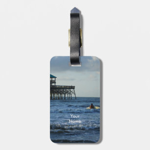 Let's Go Surfing Luggage Tag