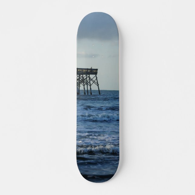 Let's Go Surfing Skateboard (Front)