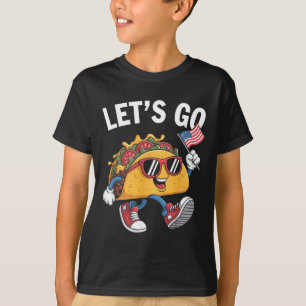 Let's Go Taco Funny Trump Always Chickens Out 18  T-Shirt