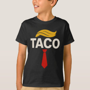Let's Go Taco Funny Trump Always Chickens Out 20  T-Shirt