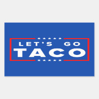 Let's Go Taco Sticker