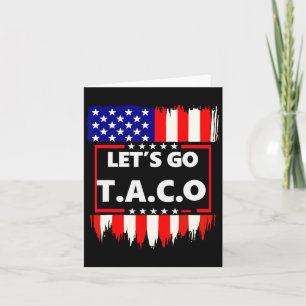 Let's Go Taco Teelet's Go Taco  Card