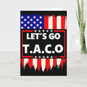 Let's Go Taco Teelet's Go Taco Card