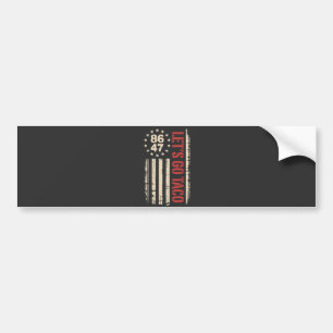 Let's Go TACO Trump Always Chickens Out Bumper Sticker