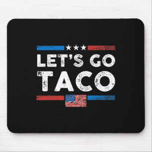 Let's Go Taco - Vintage 1 Mouse Pad