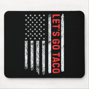 Let's Go Taco - Vintage  Mouse Pad