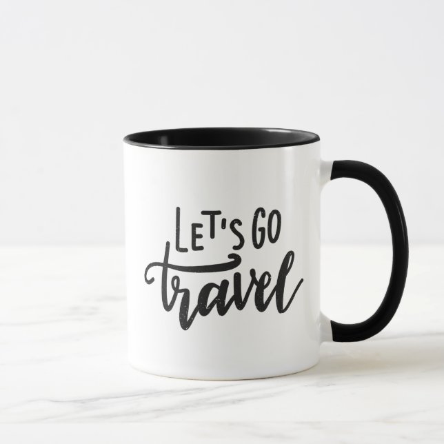 Let's Go Travel Mug (Right)