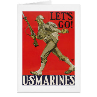 Let's Go! U.S. Marines.