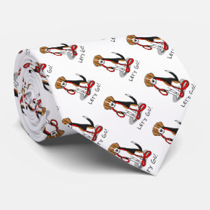 Let's Go! (walk) Beagle Dog (tri colour 3) Cute Tie