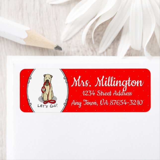 Let's Go! Walk Wheaten Terrier Dog (wheaten 1b2) (Insitu)