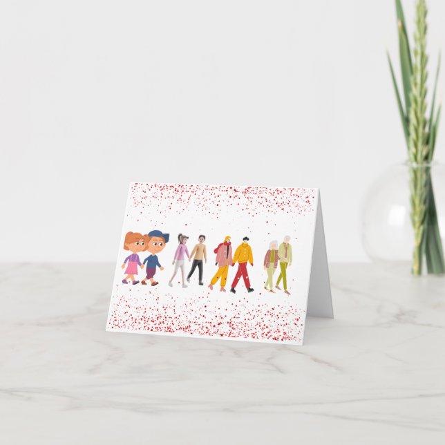 Let's Grow Old Together Valentine Cards (Front)